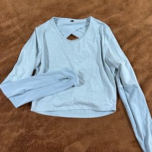 GYMSHARK X Nikki blacketter open back top!